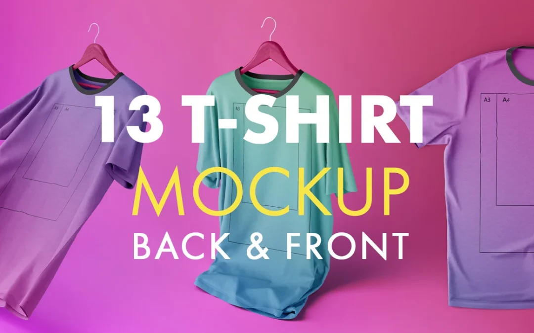 Creative T-Shirt Mockups for Clothing Designs