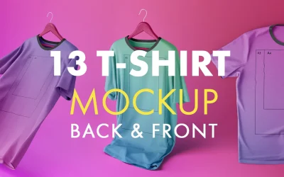 Creative T-Shirt Mockups for Clothing Designs