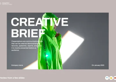 Creative Brief Design template v2 4