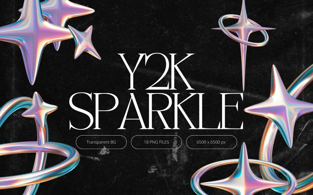 Y2K Sparkle Elements