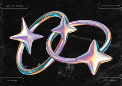 Y2K Sparkle Elements 3