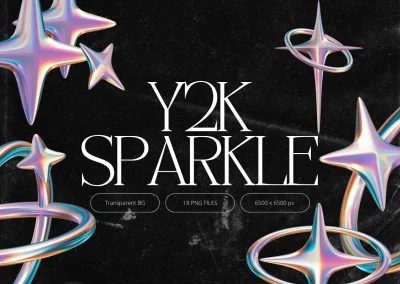 Y2K Sparkle Elements