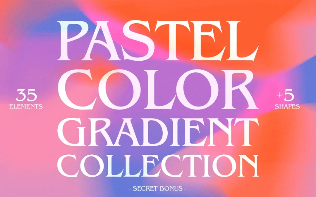 Pastel Color Gradient Collection