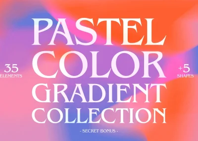 Pastel Color Gradient Collection